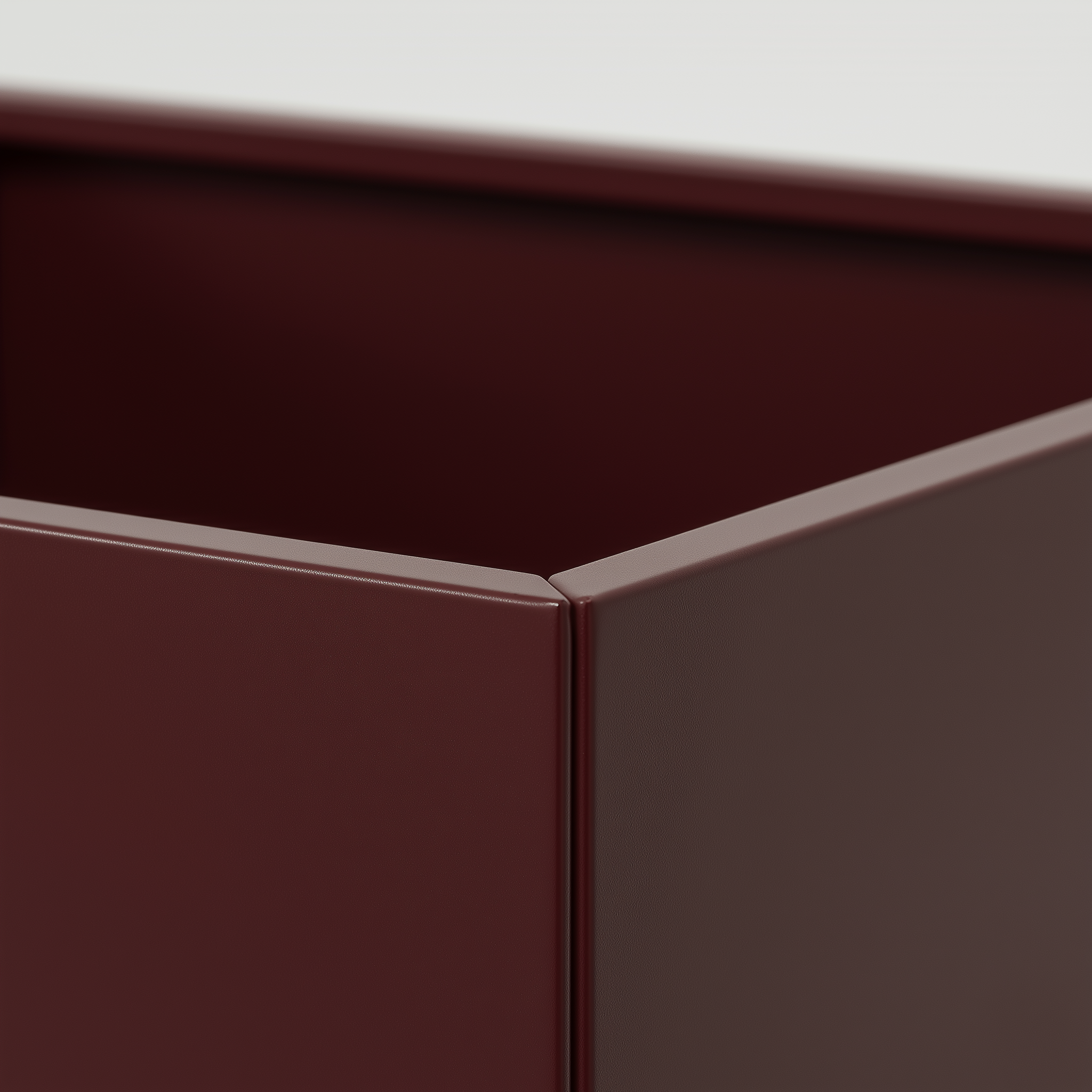 Planters RAL 3005 I Flat Pack